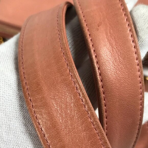 CHANEL Shoulder Bag CC CC Mark Chain Tote Bag Leather pink - Picture 13 of 16